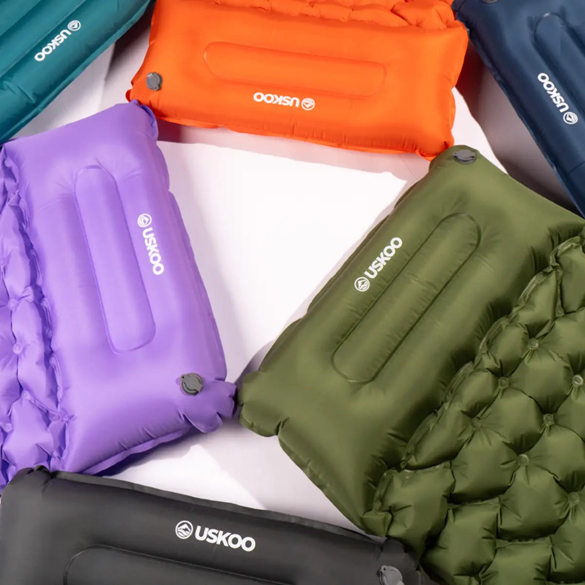 Uskoo AirFlex color range laid flat